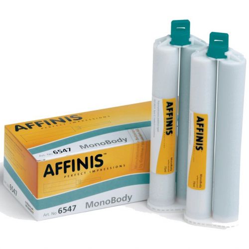 Coltene Whaledent C6587 Affinis System Cartridges Bulk Pack Mono Body 20/Pk 75 mL Coltene Whaledent C6587 Affinis System Cartridges Bulk Pack Mono Body 20/Pk 75 mL